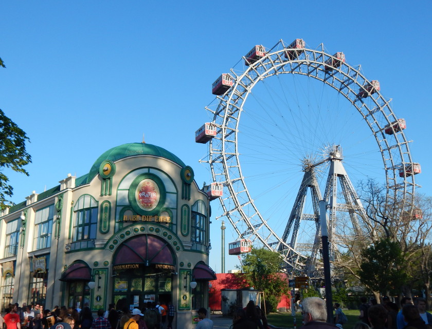 Le Prater et sa grande roue (Riesenrad), Vienne