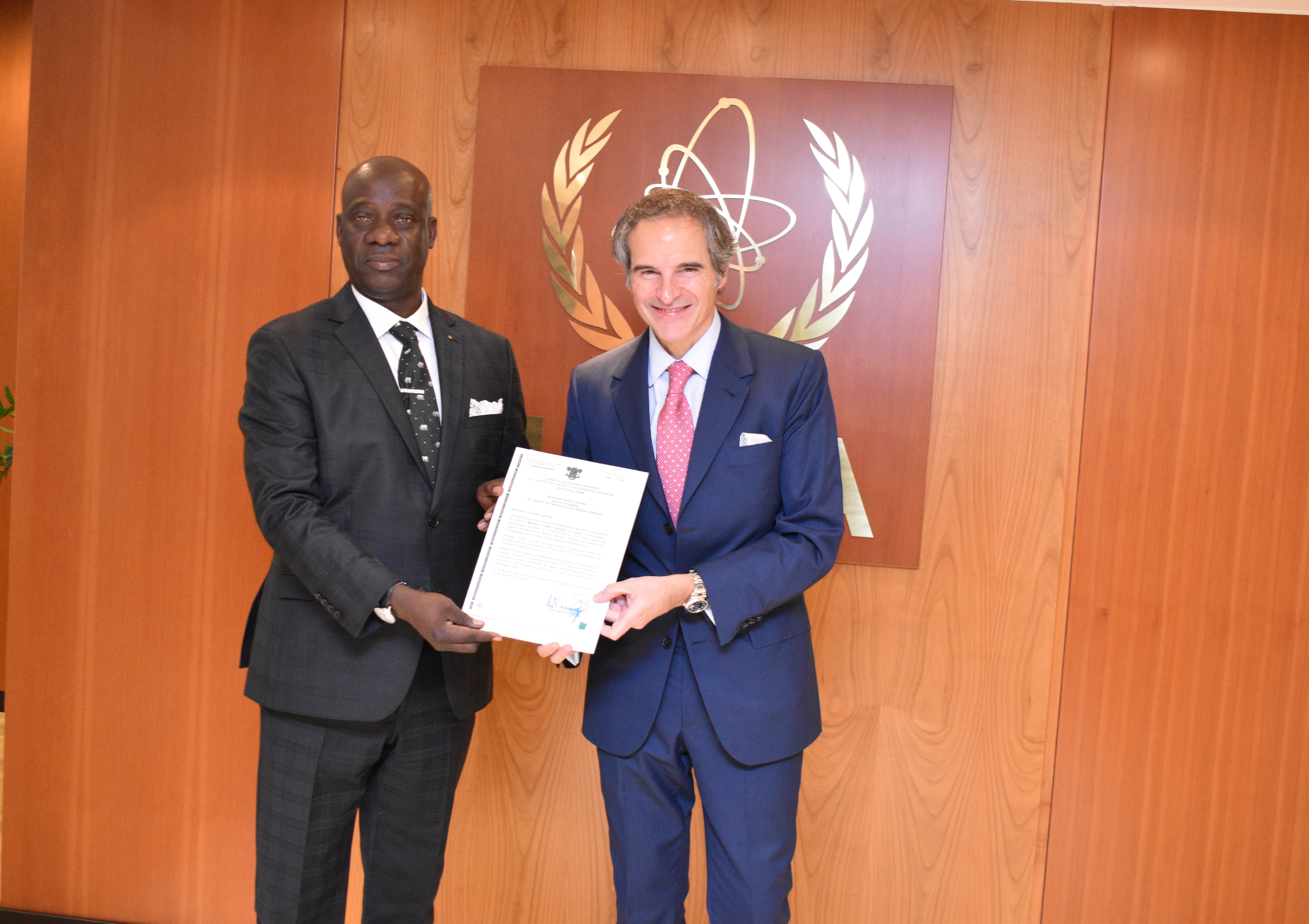 Ambassadeur Cissé Yacouba à l'AIEA