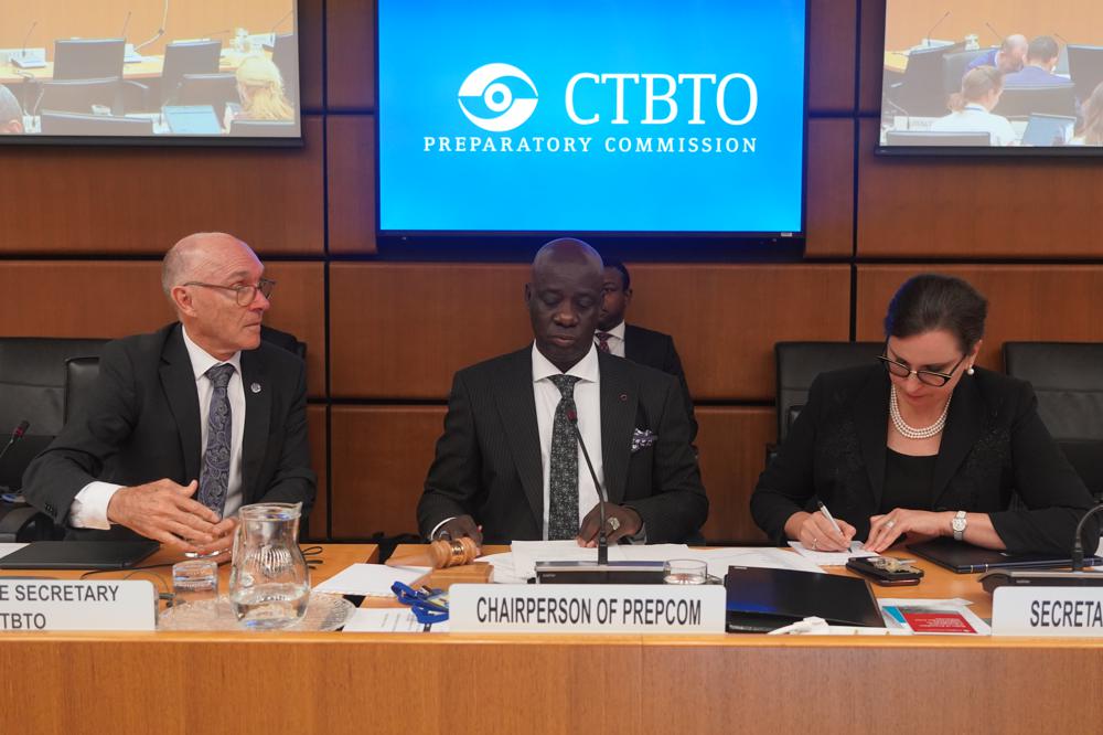 Côte d'Ivoire — Présidence CTBTO à Vienne