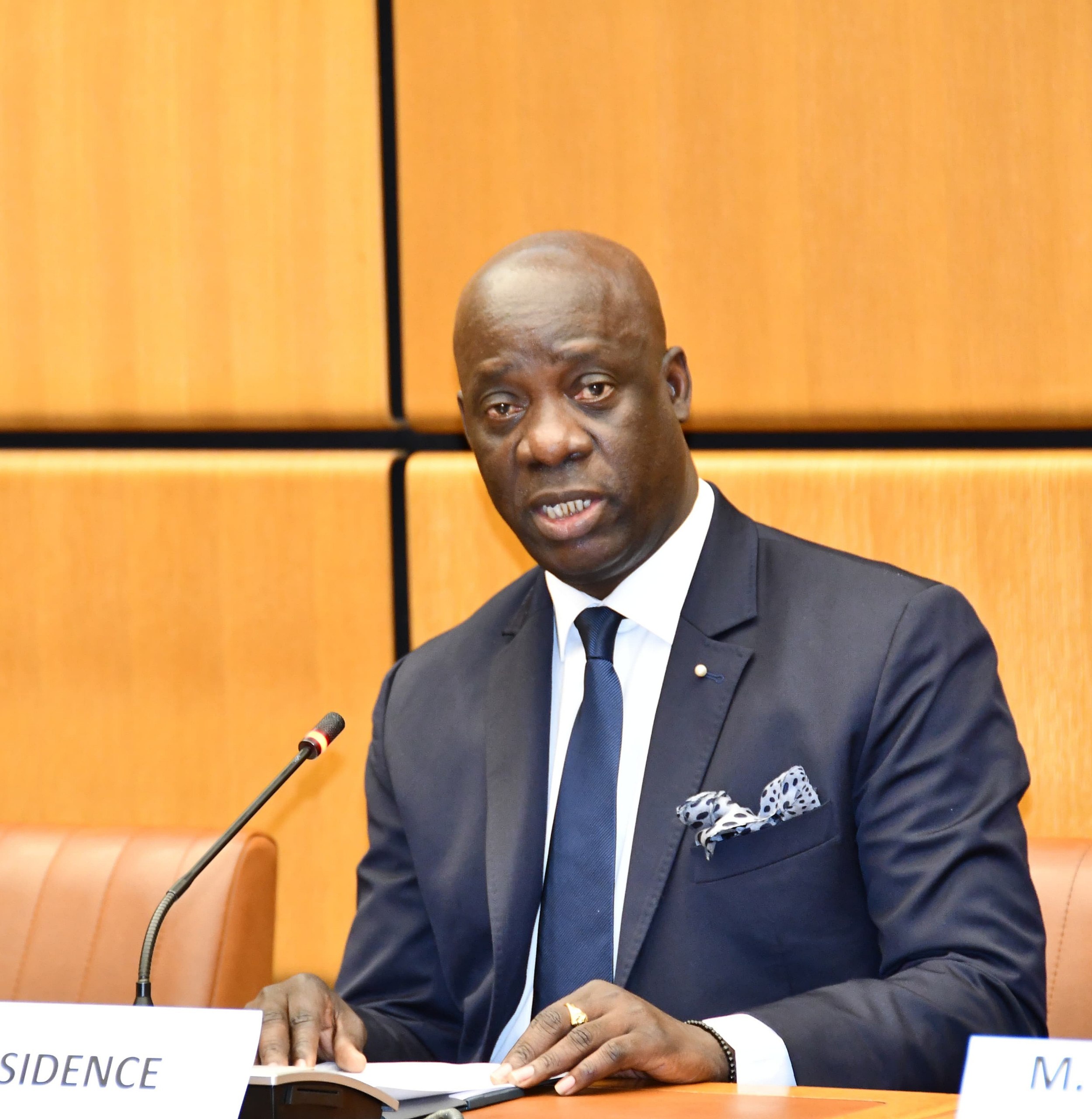 Photo officielle de S.E. l'Ambassadeur de Côte d'Ivoire en Autriche