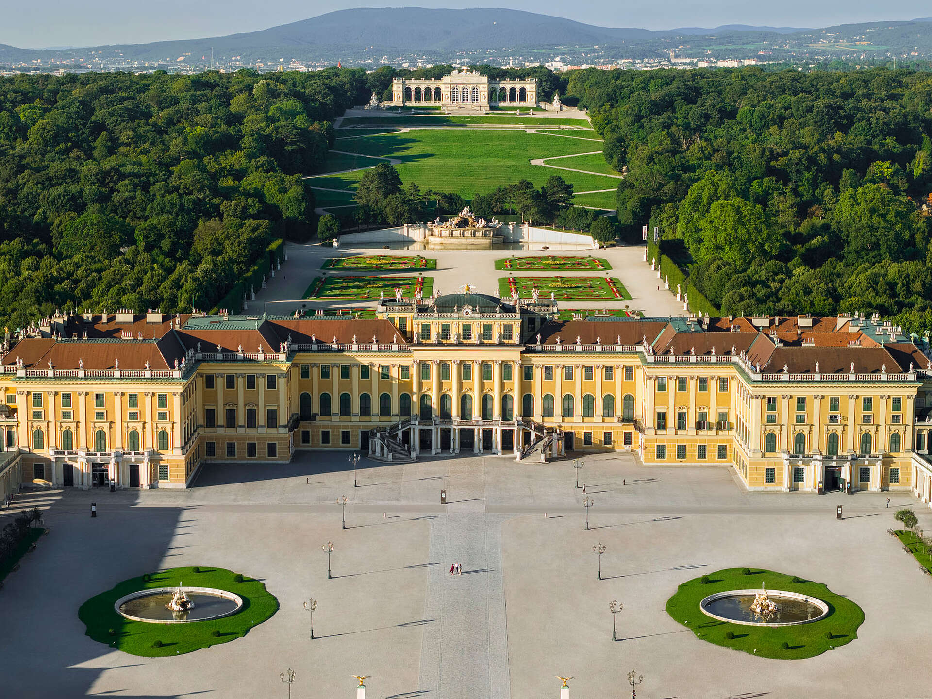 Château de Schönbrunn et ses jardins, Vienne